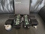 Takata 4 Point Harness BLACK - Track / Road Legal / Race / Rally drift car NOBOX