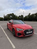 Audi A3 Red Saloon 5 Door