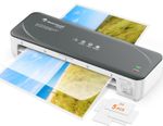 Bonsaii A4 Laminator Machine with Never Jam Technology Dual Heat L418-C White
