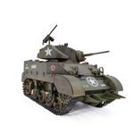 UK 1/16 Scale 2.4Ghz U.S. M5A1 Stuart Light Rc Tank Barrel Recoil & 360 Turret