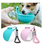 2-in-1 Portable Dog Water Bottle for Small Dogs, 285ML Leak Proof & Compact Dog