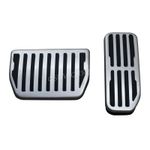 Car Automatic Brake Gas Pedal Covers For Range Rover Velar Jaguar F-Pace XE XF