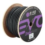 Bassface EVO-P4B 30m Roll 100% OFC 4AWG 21mm Black Power Cable 1862 Strands