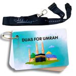 Umrah Dua Guide With Lanyard , Step By Step Guide Umrah Duas, Umrah Gift