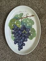 PORTMEIRION POMONA RAISIN de CARMES (GRAPE) oval PLATTER MINT EXTREMELY RARE
