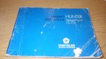 Chrysler Hunter owners manual Hillman Rootes