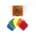 Facial Rounds + Holder - 20 Count Pack - Soft, Reusable Cotton Rounds and Woo...