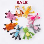 Soft  Dog Toy with Rope Squeaky Plush  Chew for Small Medium Dogs