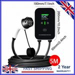 Upgraded 32A 7KW EV Charger Type 2 Electric Car Charging Station With 5M Cable