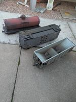 G Gauge Wagons set (weathered)