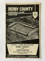 Derby County v Leeds United - League Cup Semi Final - 17th January 1968