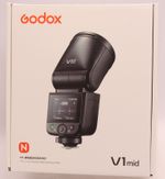 Godox V1 Mid TTL Li-ion Round Head Camera Flash - Nikon (New)
