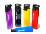 4 x TORJET  WINDPROOF TURBO JET FLAME ELECTRONICLIGHTER REFILLABLE ASSORTED