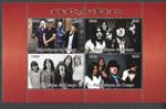 AC/DC  Special stamp sheet fine used/cto-Music-Rock-2015