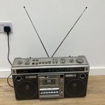 Hitachi TRK-8190 Vintage Radio  Cassette Boombox TRK-8190E In Working Order