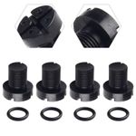 Bleed Screws Screw 4Pcs Car Parts Overflow Coolant Expansion Radiator Screw