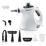 Sakerplus Handheld Steam Cleaner Pressurized Portable Steamer With 5 Cloth