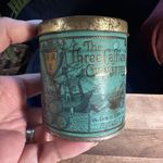 1920s-30s Wills Three Castles 50 Cigarettes Tin Vintage Advertising Bristol