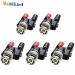 BNC Male to Dual 4mm Banana Female Jack Binding Post Adapter Connector