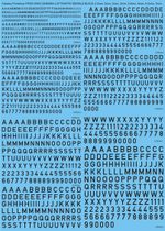 Black German Luftwaffe Serials decals transfers ww11 models Fantasy Printshop