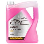 COOLANT ANTIFREEZE G12+ RED READY MIXED 5L LONG LIFE GERMAN HI SPEC 5 LITRE