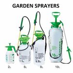 5-10L Garden Pressure Sprayer Manual Pump Backpack Knapsack Chemical Weed Killer