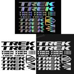 TREK Bike Stickers Decals Vinyl Label Set Quality Printed for MTB Bicycle DIY