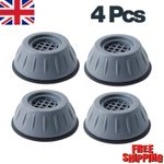 4Pcs Washing Machine Anti-Vibration Support Mat Foot Pads Shock Absorber Leg Sto