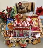 Luxury Christmas Gift Hamper – Scottish Shortbread, Chocolates,Christmas Pudding
