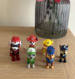 Paw Patrol Figure Bundle Action Figures Marshall Chase Rubble Rocky Zuma