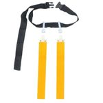 Yellow Waist Flags Belt Flags Soccer Sport Equipment Exercise Belt Football Flag