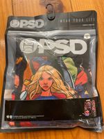 PSD Mens Boxer Briefs DC comics Super Girl Wonder Woman Size L (36" to 38")
