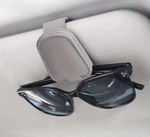 Magnetic Leather Sunglasses Holder for Car Interior accessories hanger clip