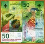 Switzerland, 50 Francs, 2015-2020, P-77,  Hybrid Polymer, UNC