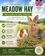 Farm Fresh Meadow Hay – Naturally Dried–Suitable for Pets, Rabbits & Guinea Pigs