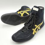 ASICS EX-EO Wrestling Boxing Shoes  1083A001  TWR900  New model BLACK×GOLD×BLACK