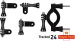 For GoPro Roll Cage Mount Clamp. Fits: 3/4/5/6/7/8/9/10/11/12. Rally Race