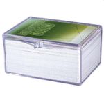 Ultra Pro Hinged Clear Box for 100 Cards