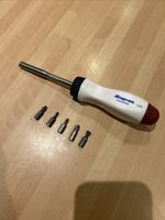Snap on Ratchet driver Rare BAR White / Red / Blue - Unboxed