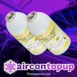 Car Aircon Leakstopper Regas Can x2 * Seal Fix & Topup * Compatible with R1234