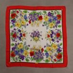 Vintage Gucci Scarf Silk Jersey Purple Italy 1960s-1970s Original