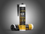 1x MANSORY GLUE MS Polymer Seam Sealant | Black | Car Panel Bonding Weatherproof