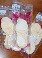 Faux Trainers 3 Pairs IWA 302 Cream JOB LOT BUNDLE Stock Clearance