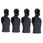 3mm Neoprene Wetsuit Hooded Vest Gift Convenient for Men Women Thermal for