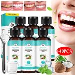 Coconut Oil Pulling 100ml w/ Peppermint for Teeth Gums Fresh Breath Oral Health