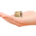 Adapter Garden Hose Connectors Fitting 1/2" Npt Male X 1/4" Npt Female Reducer