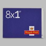 Royal Mail 1st Class Letter Stamps | 100% Authentic Stamps | Booklet of 8 Stamps