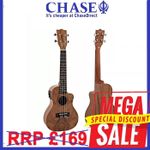 Tanglewood Tiare Electro Acoustic Concert Ukulele TWT13E with Built-In Tuner .