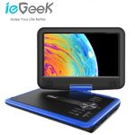 ieGeek Portable DVD Player with HD Swivel Screen Region Free Remote Control,UK