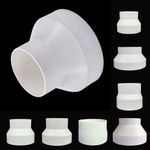 Fittings Ducting Connector Variable Diameter Pipe Exhaust Pipe Reducer Adapter